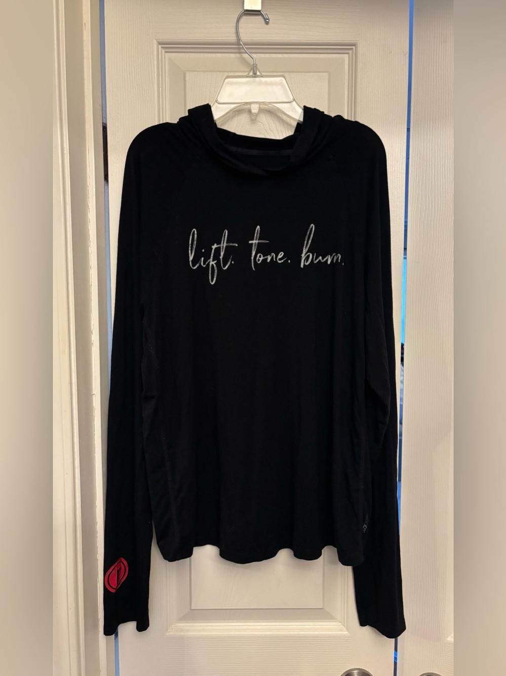 Pure Barre “Lift. Tone. Burn.” Hoodie - Size Large